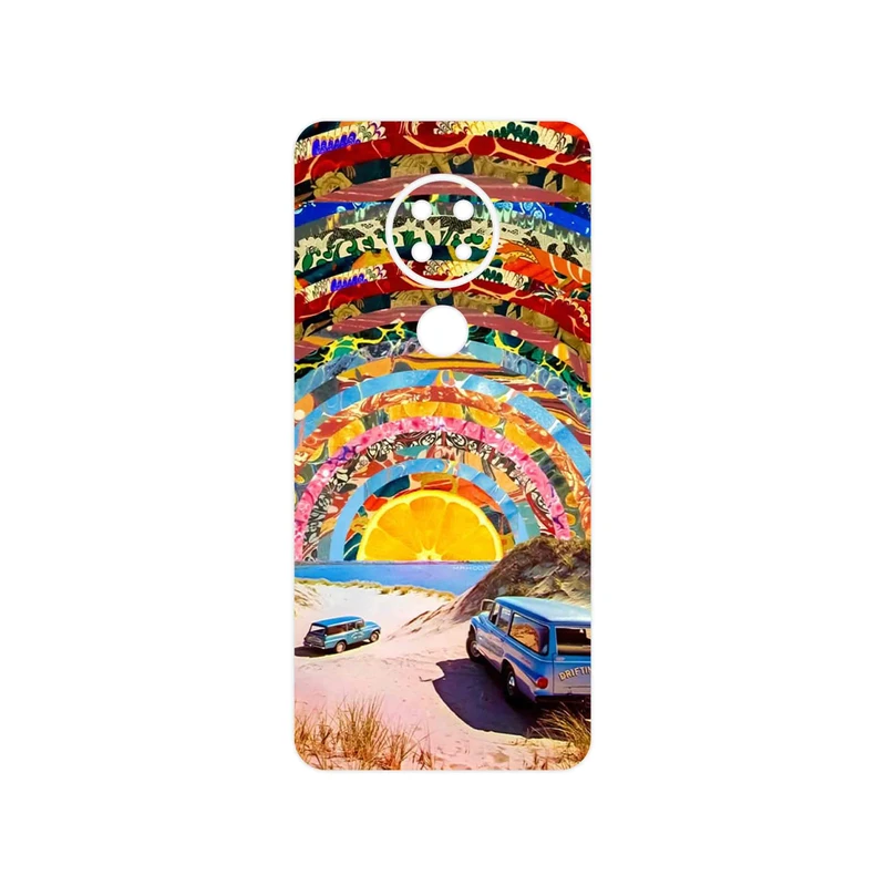 برچسب پوششی ماهوت مدل Collage of Orange Sky مناسب برای گوشی موبایل نوکیا 6.2