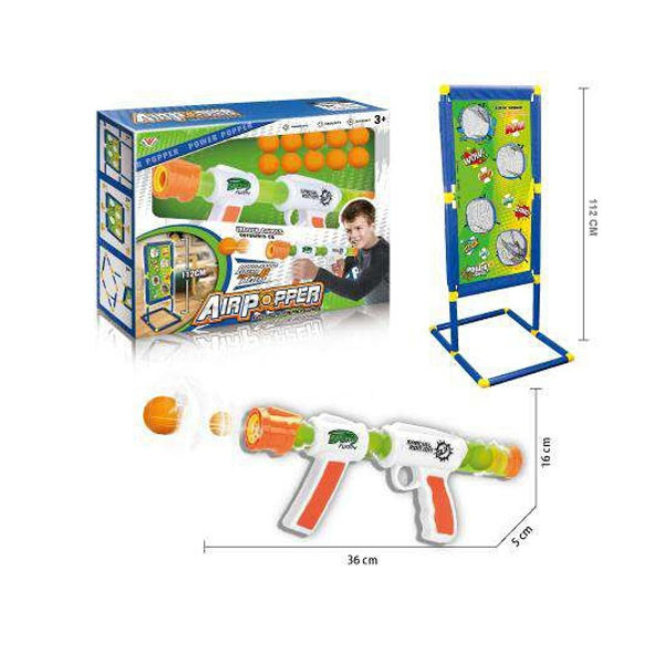 ست تفنگ بازی مدل AirPopper کد m12