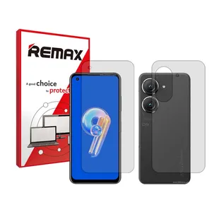 Remax Resistant model matte screen protector suitable for the Asus Zenfone 9 mobile phone along with the back protector