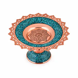 شیرینی خوری فیروزه کوبی مسی آقاجانی کد 150