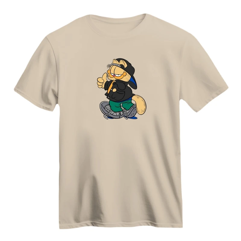 تی شرت آستین کوتاه زنانه مدل گارفیلد اسپرت