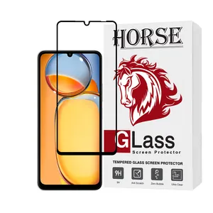 Horse STATICH Screen Protector For Xiaomi Redmi 13C 4G / Redmi 13C 5G / Redmi 13R / Poco C65 / Samsung Galaxy A05 / Galaxy A05s / Realme C51 / Realme C53 
