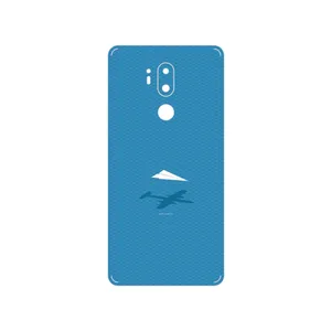 MAHOOT Minimal Paper Airplane Cover Sticker for LG G7 PLUS THINQ