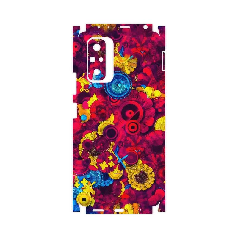 برچسب پوششی ماهوت مدل Vector Flower Garden Digital Art-FullSkin مناسب برای گوشی موبایل شیائومی Redmi Note 10 Pro Max