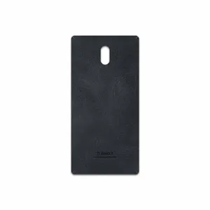 MAHOOT Graphite Buffalo Leather Cover Sticker for Nokia 3