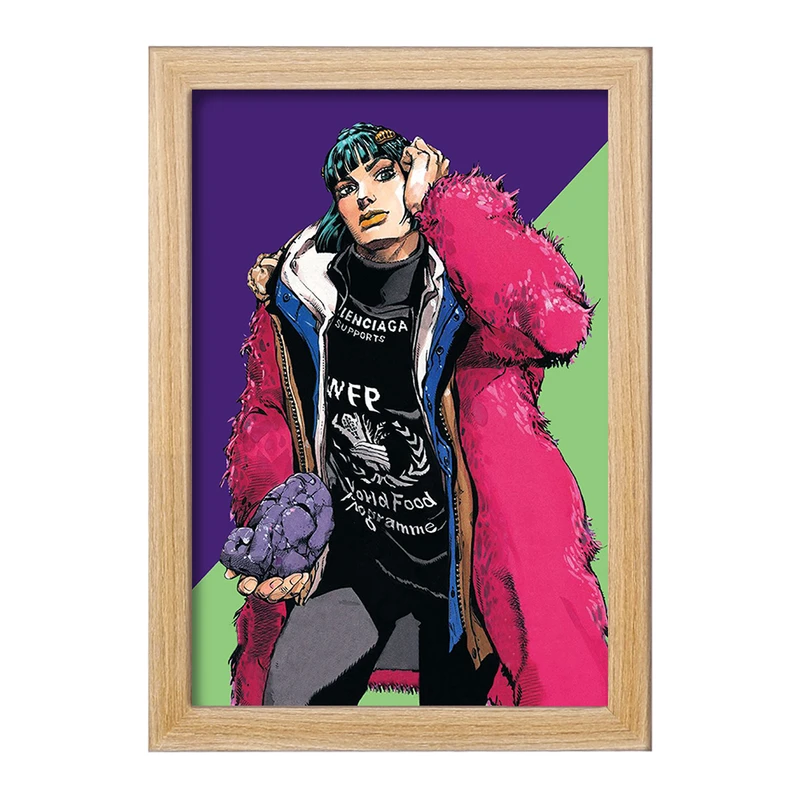 تابلو خندالو مدل الیزابت انیمه جوجو Jojo  کد 11544