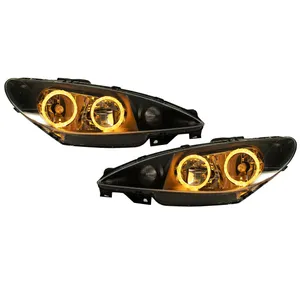 چراغ جلو خودرو پژوهش صنعت مدرن مدل PY206 مناسب برای پژو 206 بسته دو عددی