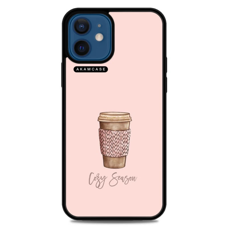 کاور آکام مدل AMC-WA12M-COFFEE-20 مناسب برای گوشی موبایل اپل iPhone 12 Mini