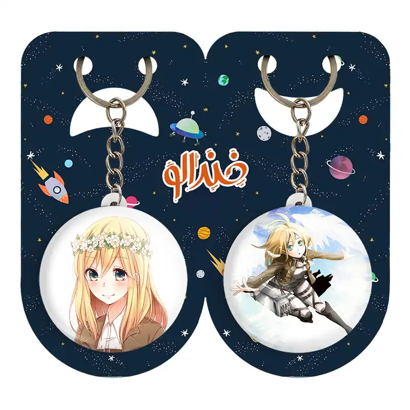 جاکلیدی خندالو مدل هیستوریا انیمه اتک آن تایتان کد 1856618563 مجموعه 2 عددی