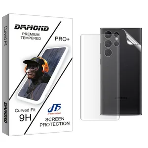 JF Diamond UV Screen Protector For Samsung  Galaxy S23 Ultra With Back Protector