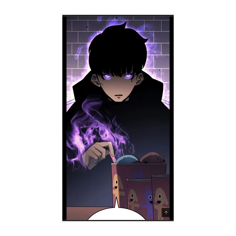 استیکر لپ تاپ و موبایل مدل انیمه طرح solo leveling sung jin woo کد 5321