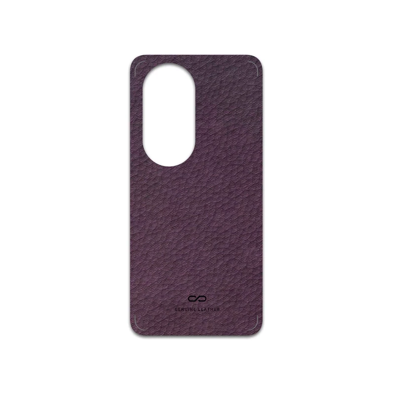 برچسب پوششی ماهوت مدل Purple-Leather مناسب برای گوشی موبایل هوآوی P50 Pro