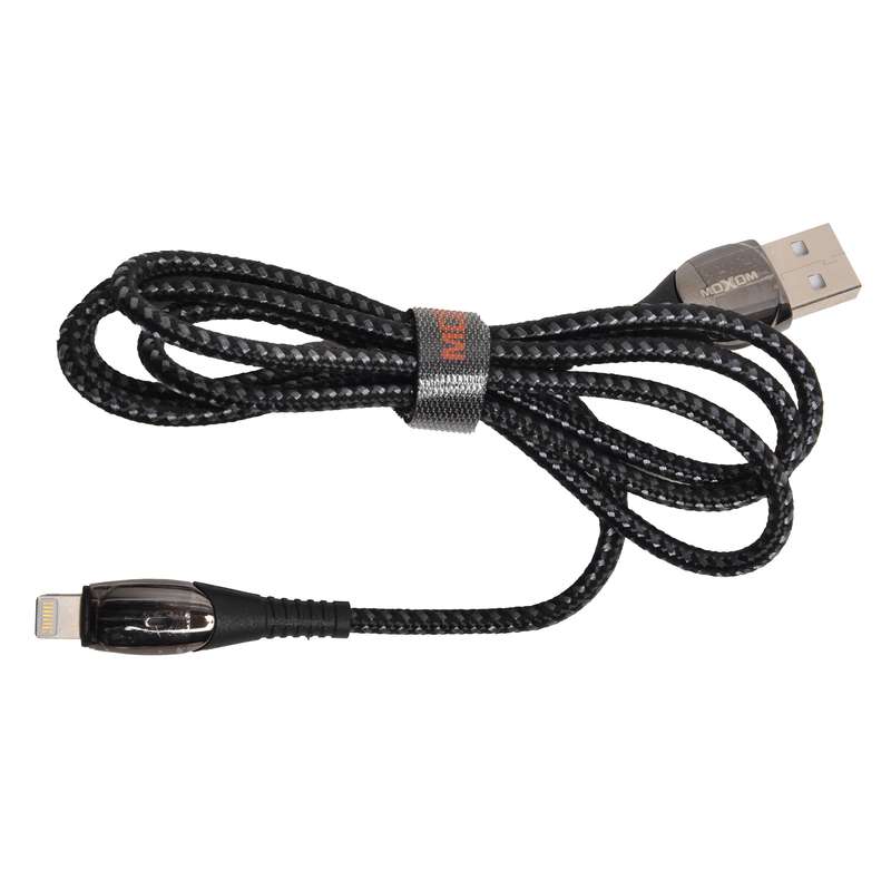 کابل تبدیل USB به لایتنینگ موکسوم مدل MX-CB58 طول 1 متر