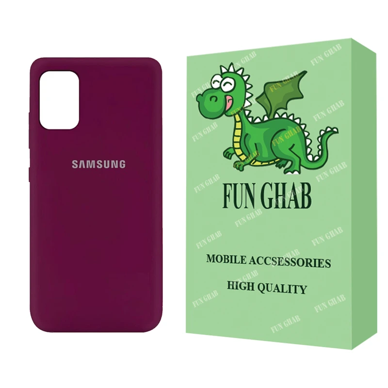 کاور فان قاب مدل سیلیکونی مناسب برای گوشی موبایل سامسونگ Galaxy M31s