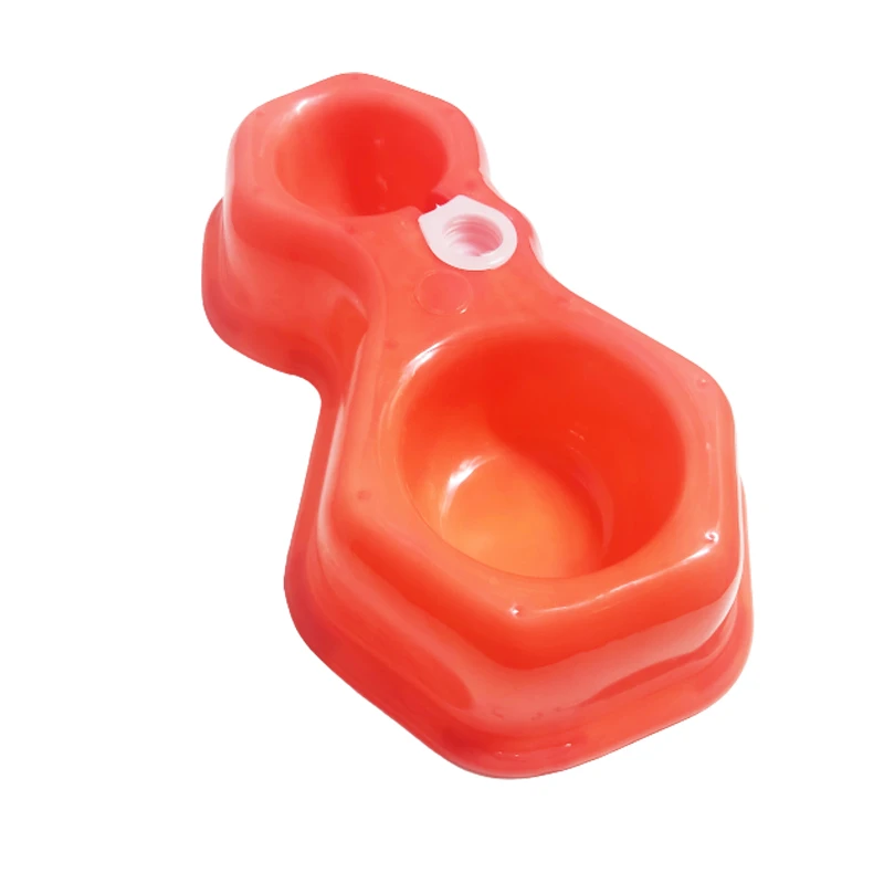 ظرف آب و غذا حیوانات خانگی مدل نیکا دوقلو کد 03