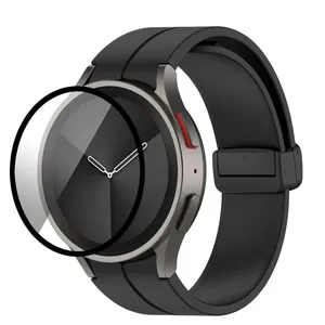 GOOF PMMA-Silimag Strap Suitable for Samsung Galaxy Watch FE 40MM with Screen Protector