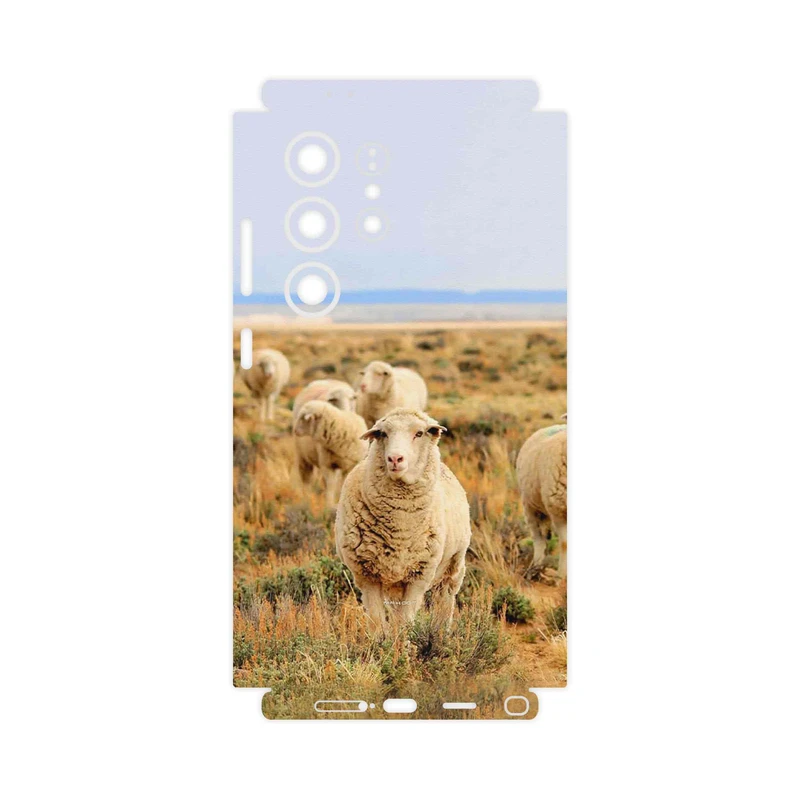 برچسب پوششی ماهوت مدل Sheep-FullSkin مناسب برای گوشی موبایل سامسونگ Galaxy S24 Ultra
