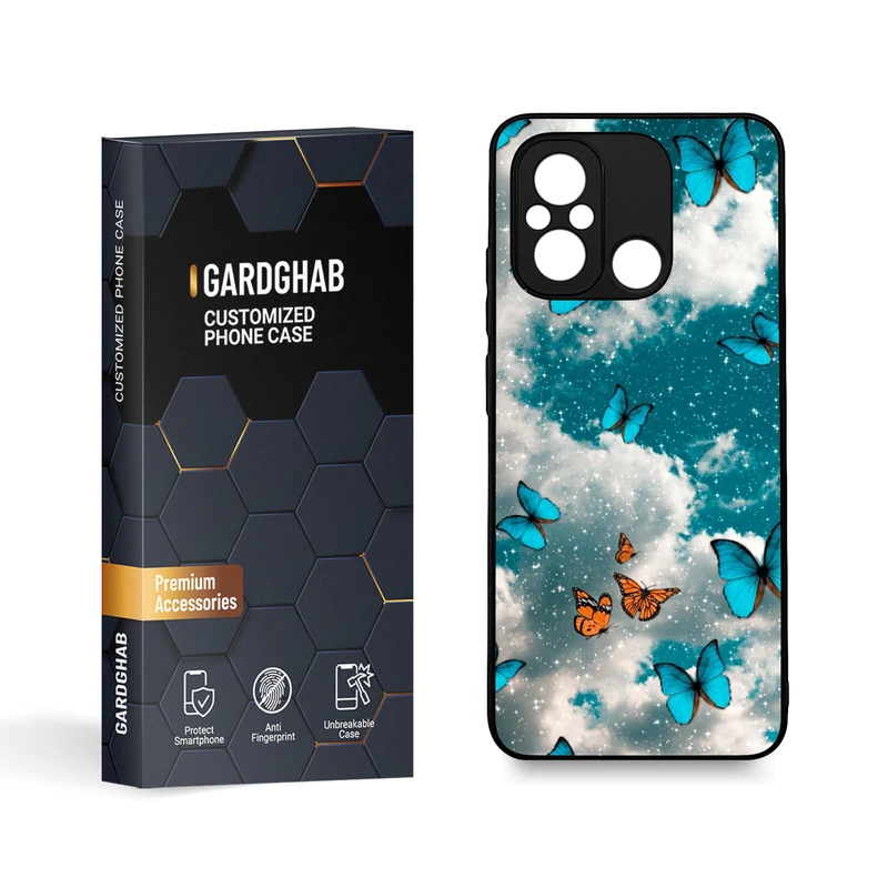  کاور گارد قاب مدل دخترانه مناسب برای گوشی موبایل شیائومی Poco C55