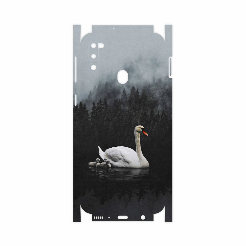 برچسب پوششی ماهوت مدل Swan-Lake-FullSkin مناسب برای گوشی موبایل سامسونگ Galaxy M21 (2021) Edition
