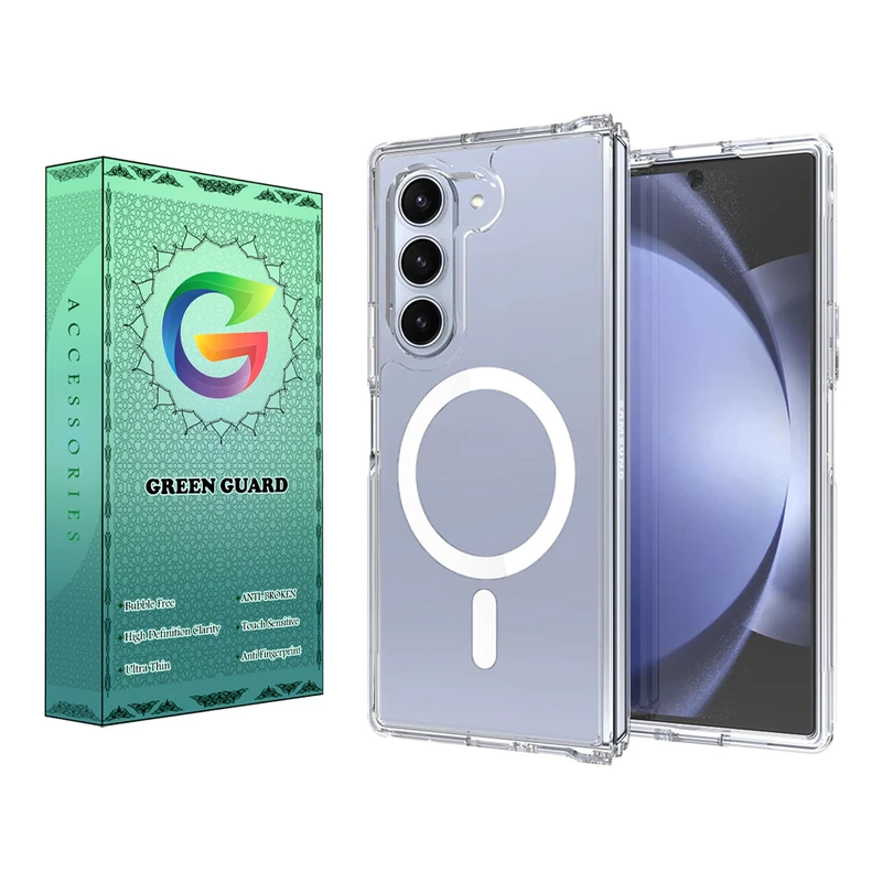 کاور گرین گارد مدل CR_Magsafe کد Clear 47 مناسب برای گوشی موبایل سامسونگ Galaxy Z Fold 5