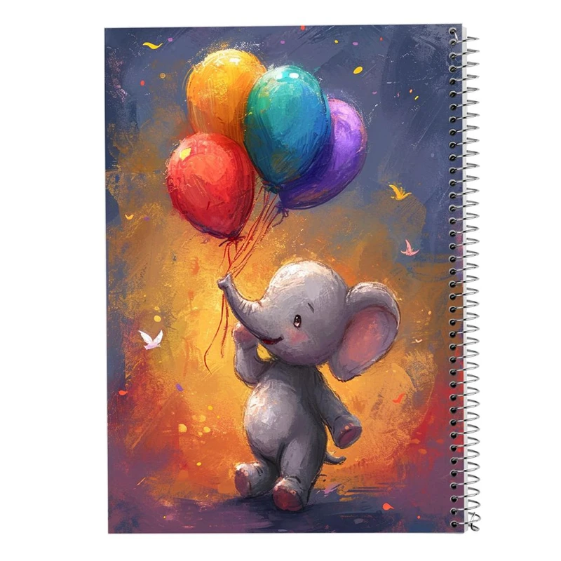 دفتر شطرنجی 50 برگ مدوپد طرح موجودات فانتزی کد DF17139