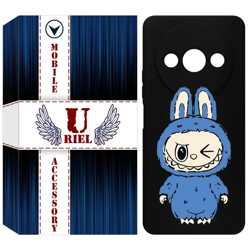 کاور یوریل مدل KSH کد 116 طرح عروسک لبوبو مناسب برای گوشی موبایل شیائومی Redmi A3 / A3x