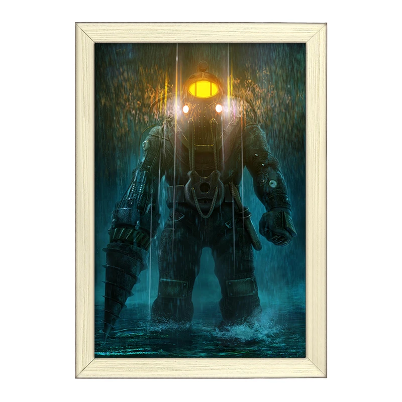 تابلو خندالو طرح بازی بایوشاک (Bioshock) کد 31350