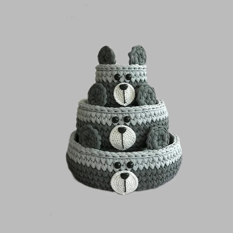 ست سیسمونی اتاق کودک مدل خرس کد 140 مجموعه 3 عددی