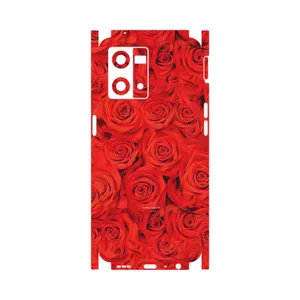 MAHOOT Red_Flower-FullSkin Cover Sticker for Oppo Reno 8 4G