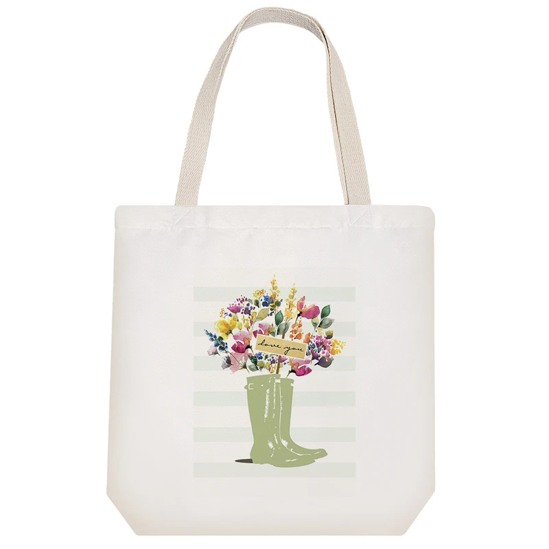 ساک خرید خندالو طرح عاشقانه Lovely کد H1186