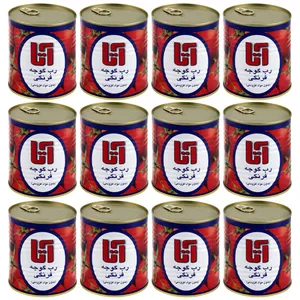 رب گوجه فرنگی آتا - 800 گرم بسته 12 عددی