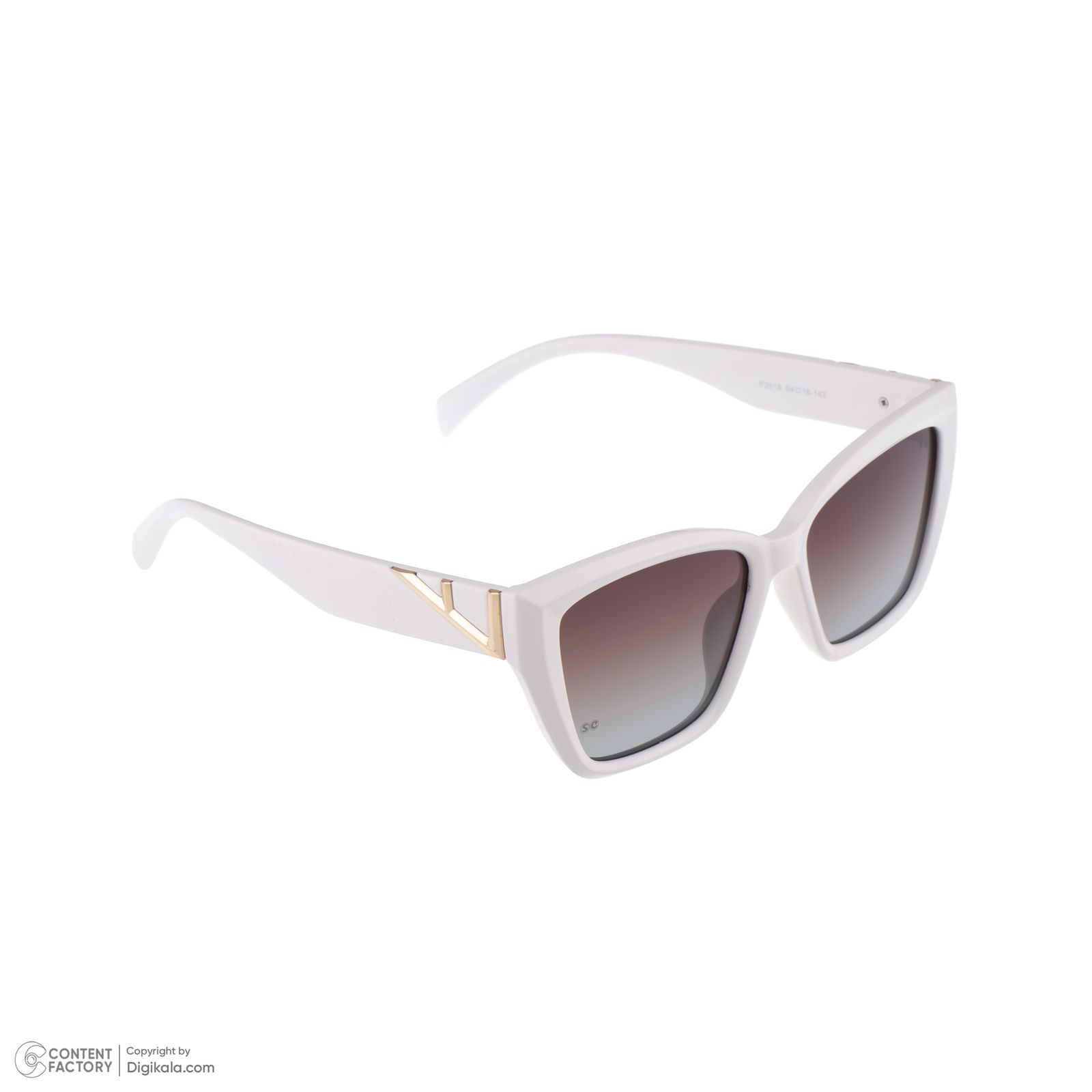 عینک آفتابی زنانه سانکروزر مدل P2018 white -  - 3