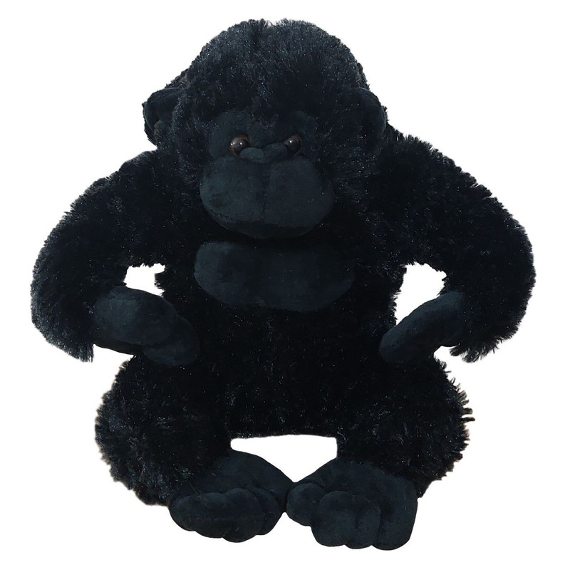 عروسک طرح گوریل مدل Black Gorilla GEN کد SZT5/331 ارتفاع 25 سانتی متر