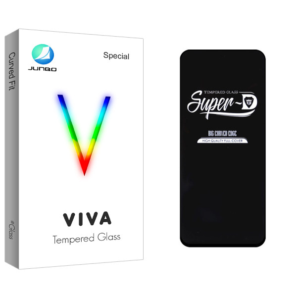 محافظ صفحه نمایش شیشه ای جانبو مدل Viva Sup-D مناسب برای گوشی موبایل سامسونگ Galaxy A71 \ A73 (5G) \ F62 \ M62 \ M51 \ M52(5G) \ M53(5G)