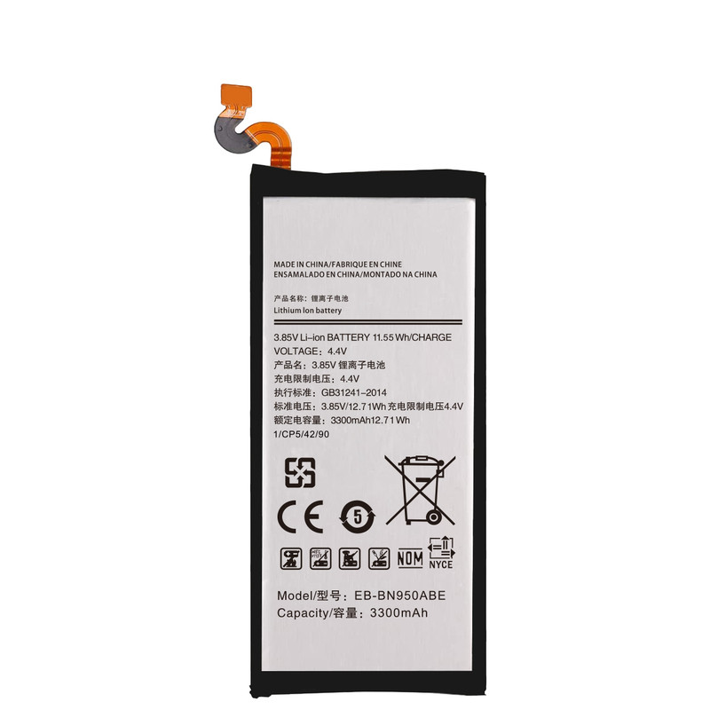 باتری موبایل مدل Note 8 ظرفیت 3300 میلی آمپر ساعت مناسب برای گوشی موبایل سامسونگ galaxy Note 8