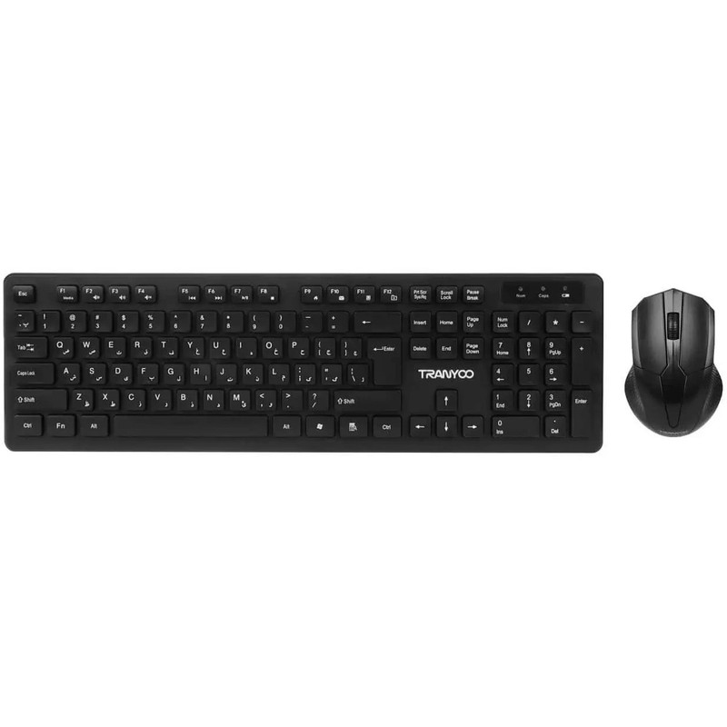 موس و کیبورد وایرلس ترانیو مدل KM1022W