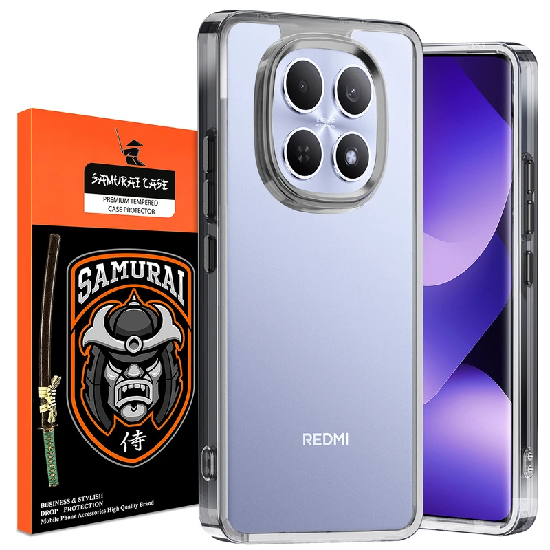 کاور سامورایی مدل Crystal Shield مناسب برای گوشی موبایل شیائومی Redmi Note 15 4G