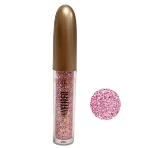 خط چشم مویی چانلوی مدل گلیتری رنگ صورتی