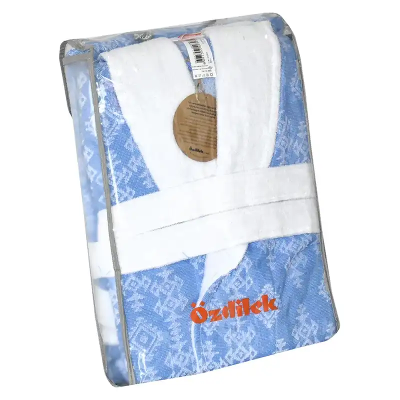 حوله پالتویی ازدیلک مدل BeyazMavi سایز 115