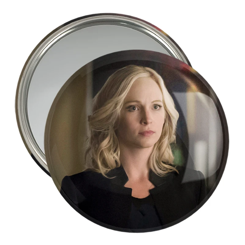 آینه جیبی خندالو مدل کارولاین فوربز The Vampire Diaries  کد 23687