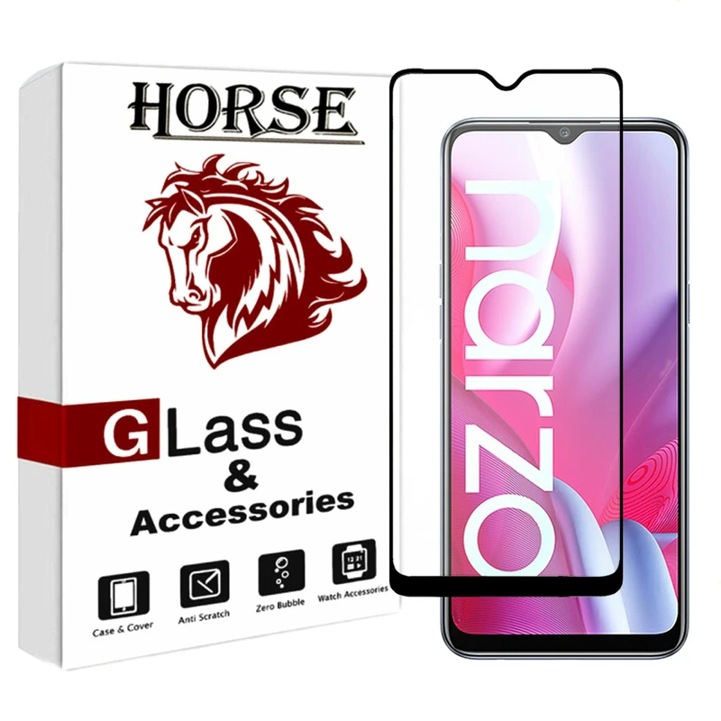 محافظ صفحه نمایش سرامیکی مات هورس مدل MCERAMHORS مناسب برای گوشی موبایل ریلمی Narzo 20A