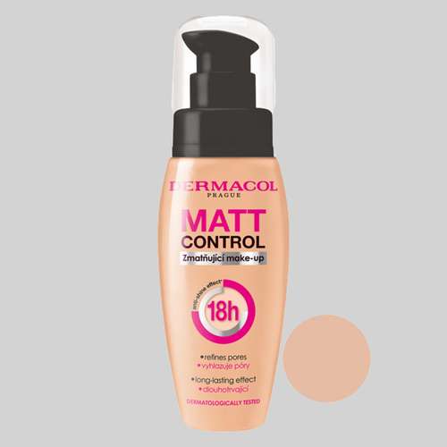 کرم پودر درماکول مدل matt control شماره 2 حجم 30 میلی لیتر