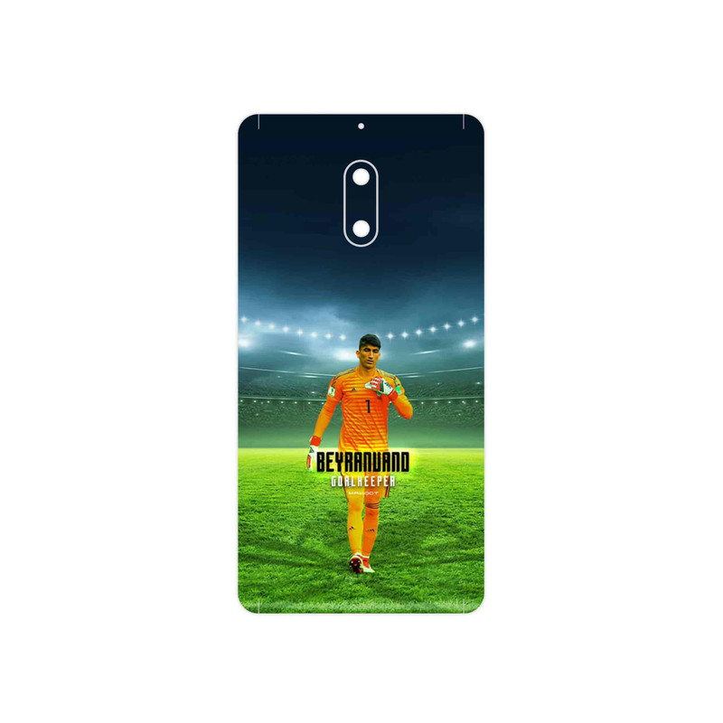 برچسب پوششی ماهوت مدل Alireza Beiranvand مناسب برای گوشی موبایل نوکیا 6