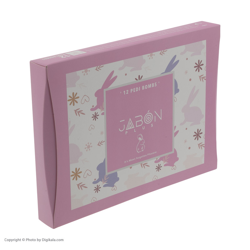 کوکتل پدیکور ژبن پلاس مدل Rabbit وزن 600 گرم بسته 12 عددی