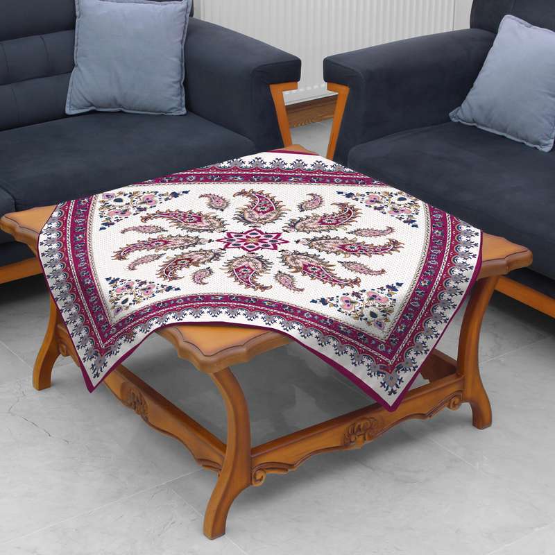 رومیزی مدل بته جقه کد 140073