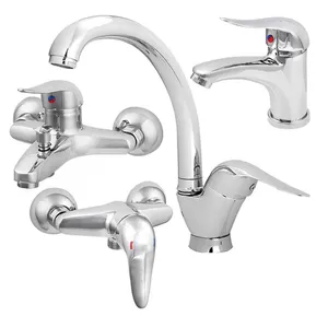 ست شیرآلات رخشا مدل قهرمان مجموعه 4 عددی