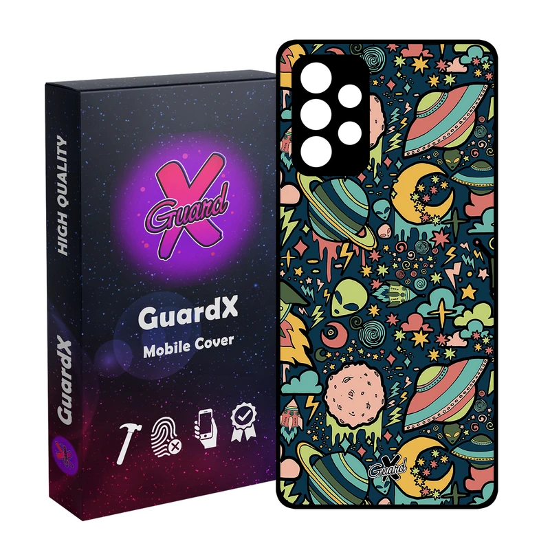 کاور گارد ایکس طرح Galaxy مدل Glass10191 مناسب برای گوشی موبایل سامسونگ Galaxy A52