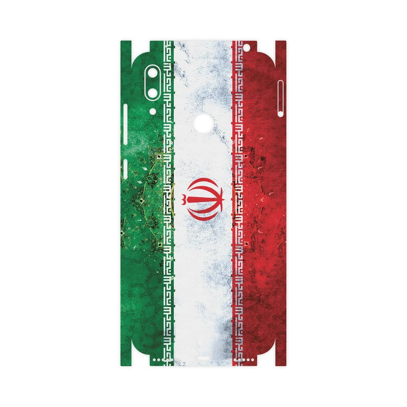 برچسب پوششی ماهوت مدل Full skin-IRAN-Flag مناسب برای گوشی موبایل هوآوی Y7 Prime 2019