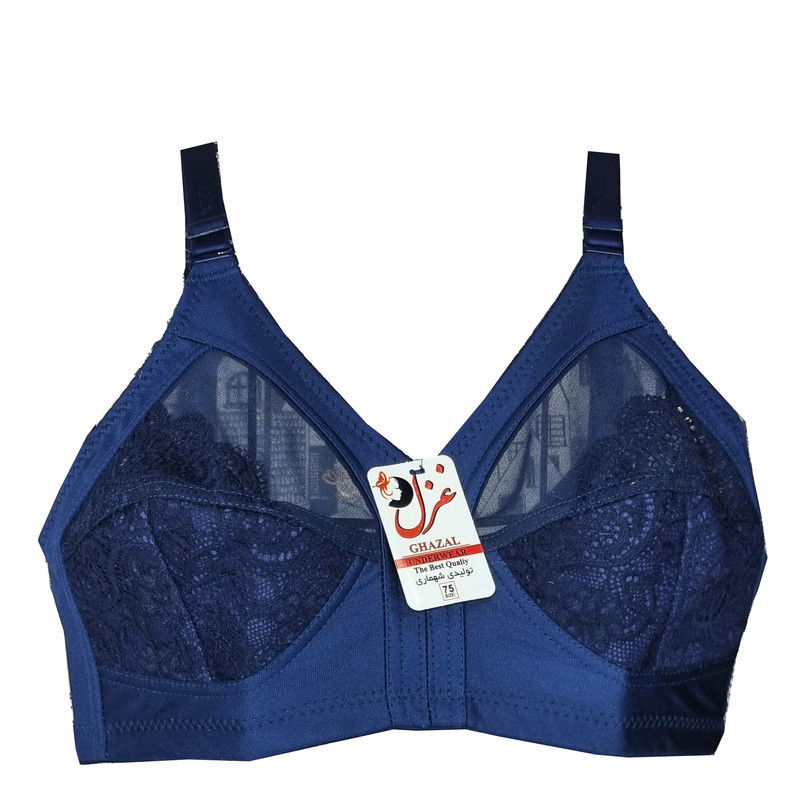 سوتین زنانه مدل غزل پرلون بالاشیشه ای کد 1984