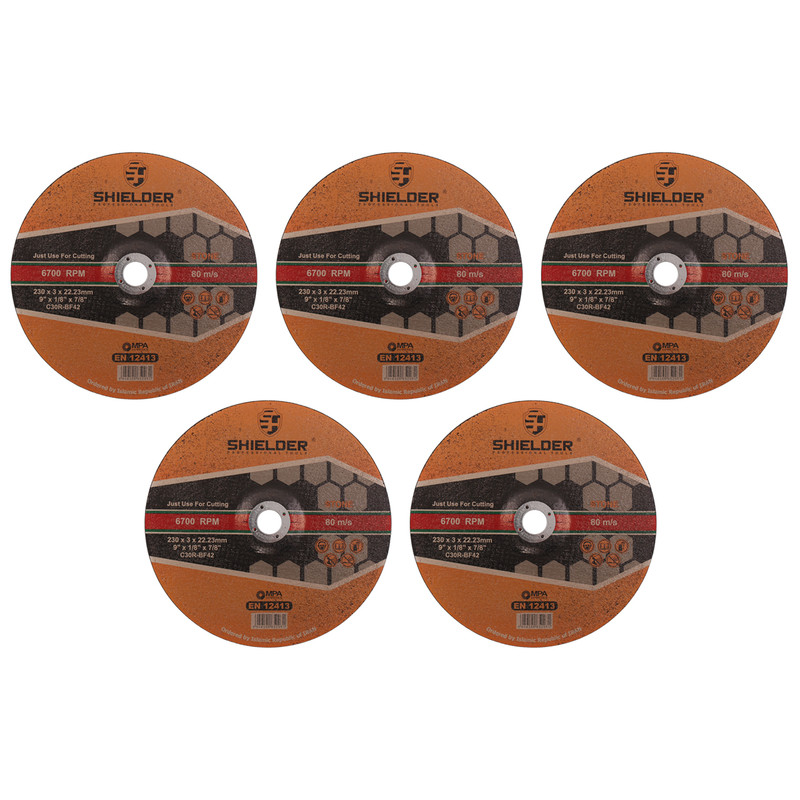 صفحه سنگ برش شیلدر  مدل SH2303-2 مجموعه 2 عددی